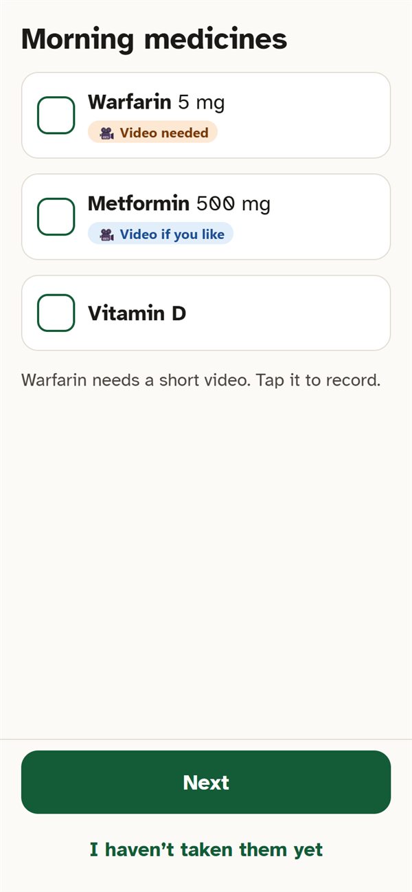 Medicine list